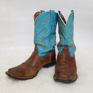 Tony Lama Boots 7B autographed